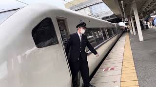 当駅で方向転換‼︎681系特急しらさぎ5号敦賀行き米原駅到着発車。