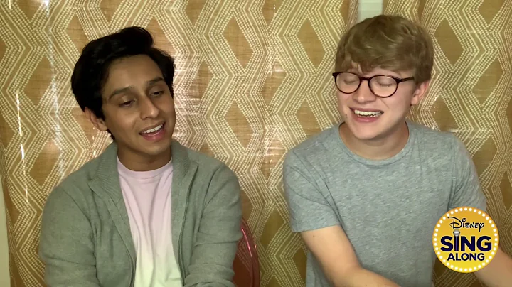Disney Sing-Along: Frankie Rodriguez & Joe Serafin...