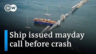 What we know about the Baltimore bridge collapse | DW News