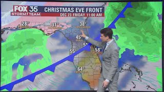 Snow possible in Florida for Christmas due to strong cold front, freezing temps, forecasters say