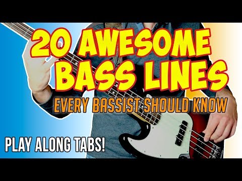 20-amazing-bass-lines-every-bassist-should-know-[one-take---play-along-tabs]