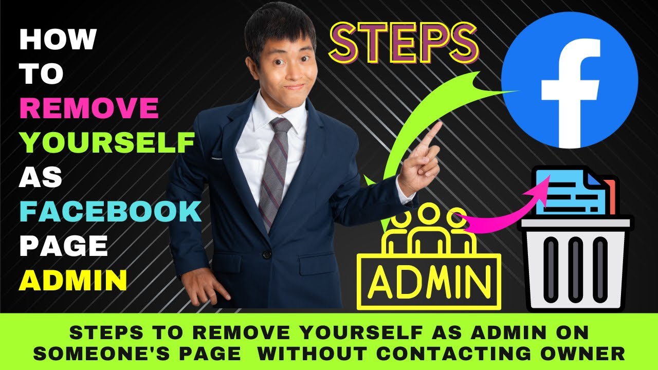 How to Remove Yourself as Admin on a Facebook Page Owned By Someone