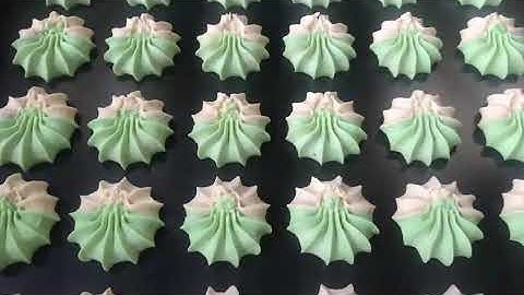 double colors cookies dropping machine cookie depositing machine