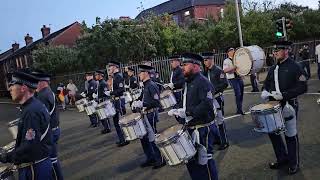 Robert Graham Memorial FB on parade in East Belfast 09-05-26 #fluteband #bandparade #marchingband