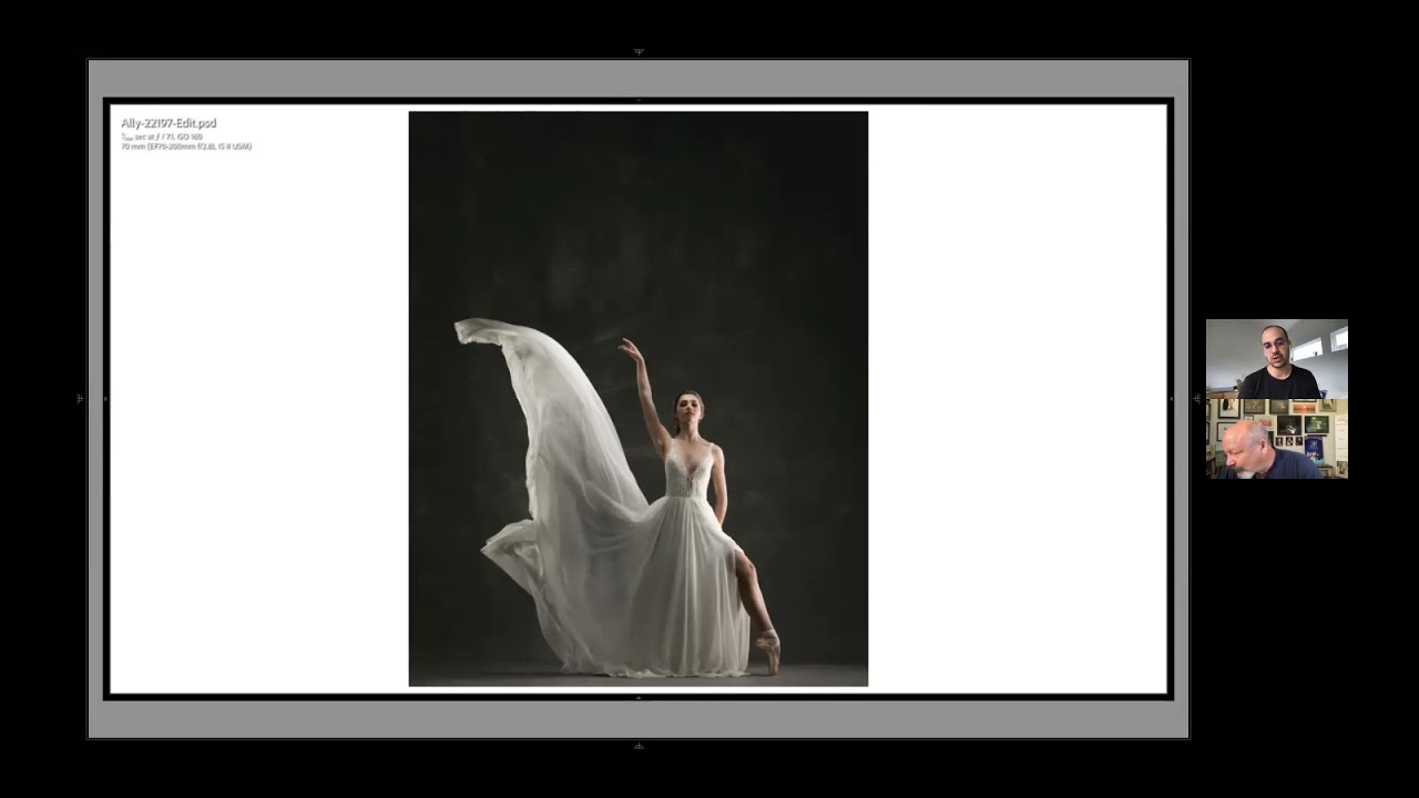 Ashkan Discusses Flowing Fabrics and Dresses with Dance Photography
