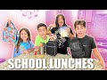 KIDS SCHOOL LUNCH IDEAS | KIDS PACK THEIR OWN SCHOOL LUNCHES | *A BUNCH OF LUNCHES*