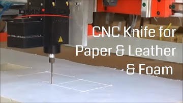 CNC Tangential Cutting Machine Oscillating Knife Cutting China