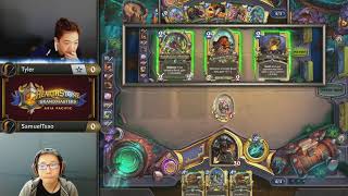 Tyler vs SamuelTsao - Hearthstone Grandmasters Asia-Pacific - Week 3