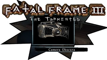 FATAL FRAME 3: THE TORMENTED Gameplay Walkthrough Part 2 | Camera Obscura (FULL GAME) PS2