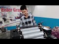 Ab dick wading card printing  offset printing machine wading card machine viral subscribe