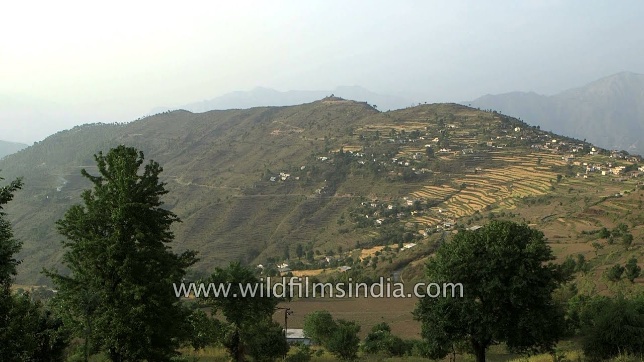 View of Regdu village - Uttarakhand