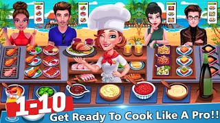 Cooking Chef Food Fever Game App Gameplay Walkthrough Level 1-10 iOS, Android Offline Hack Hacker screenshot 5