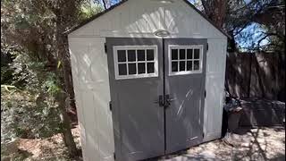 Suncast 8' x 10' Heavy Duty Resin Tremont Storage Shed Review