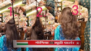 How to advanced layer hair cut/tutorial/step by step/step with layer hair cut/easy way/2021/in Hindi