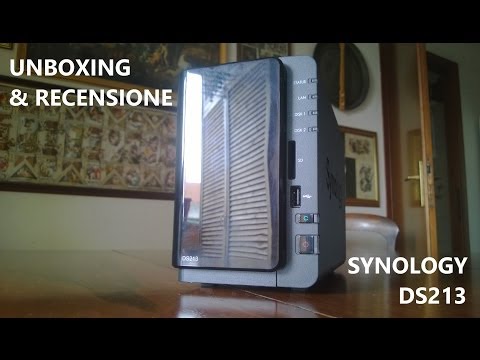 Unboxing e recensione del NAS Synology DS-213