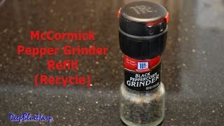 McCormick Peppercorn or Salt Grinder Refill