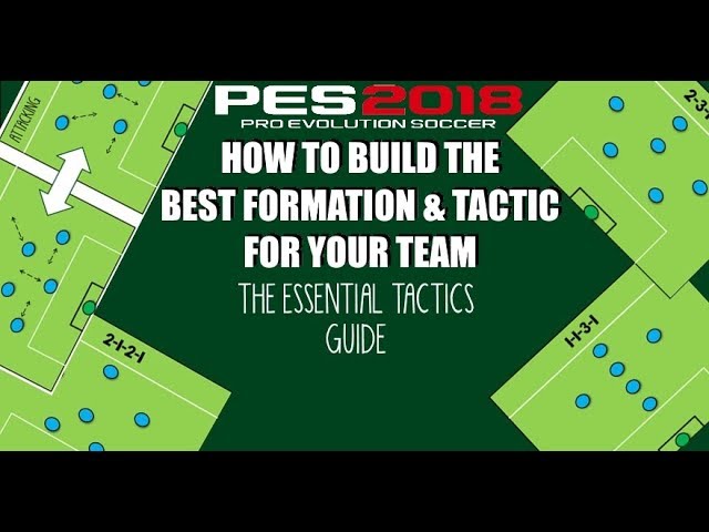 PES 2018 | How to Build the Best Formation & Tactic for your Team - YouTube