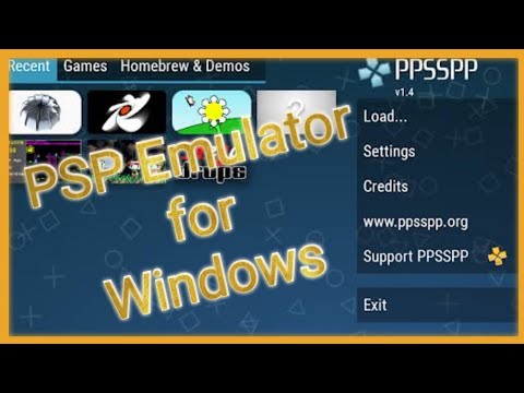 How to play PSP games on computer? Install PSP Emulator (PPSSPP) on Windows  