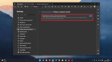 Microsoft Edge could be getting a new picture-in-picture mode toggle option