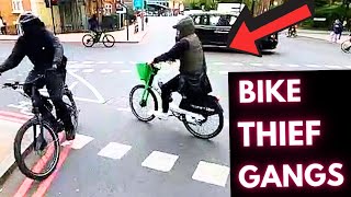 BIKE THIEF GANGS : CITY RENTAL BIKES                      #stolen #ebike