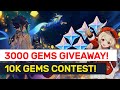 NEW 10,000 Gems Contest! 1 BILLION Gems Prize Pool?!! Welkin Moon Giveaways! | Genshin Impact
