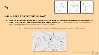 Bunderkin Voice Audition - Fry