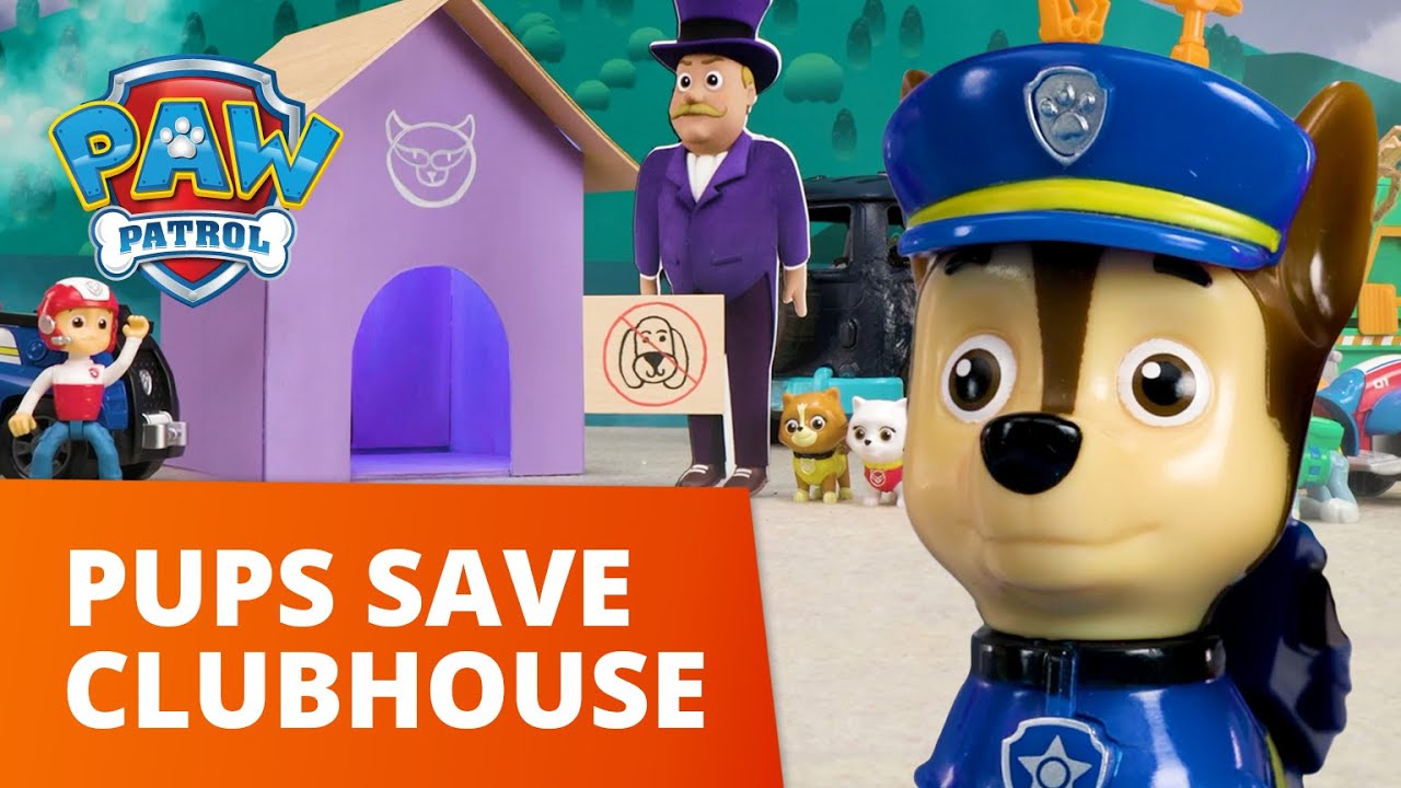 PAW Patrol - Pups Save The Clubhouse - Episode PAW Patrol Official - YouTube