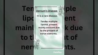 Dercum's Disease