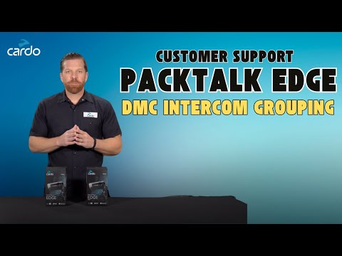 Packtalk Edge DMC Intercom Grouping: Customer Support Edition