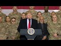 President Trump Delivers Remarks to Troops