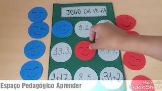 Jogo da velha da matemática – Recursos Pedagogicos- Andréia Costa