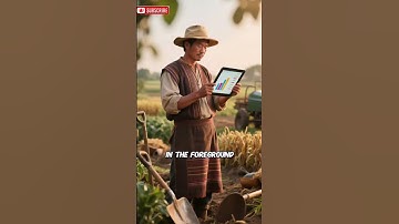 AI Farming 🌱🚀 Smart Drones Revolutionizing Agriculture | Future of Farming #shorts