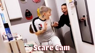 Scared my sister in the restroom | Funny Videos Compilation