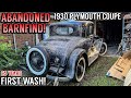 First Wash In 25 Years: Barn Find 1930 Plymouth Coupe | Satisfying Car Detailing Restoration!