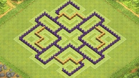 Clash of Clans - TH 8 Dark Elixir Farming Base