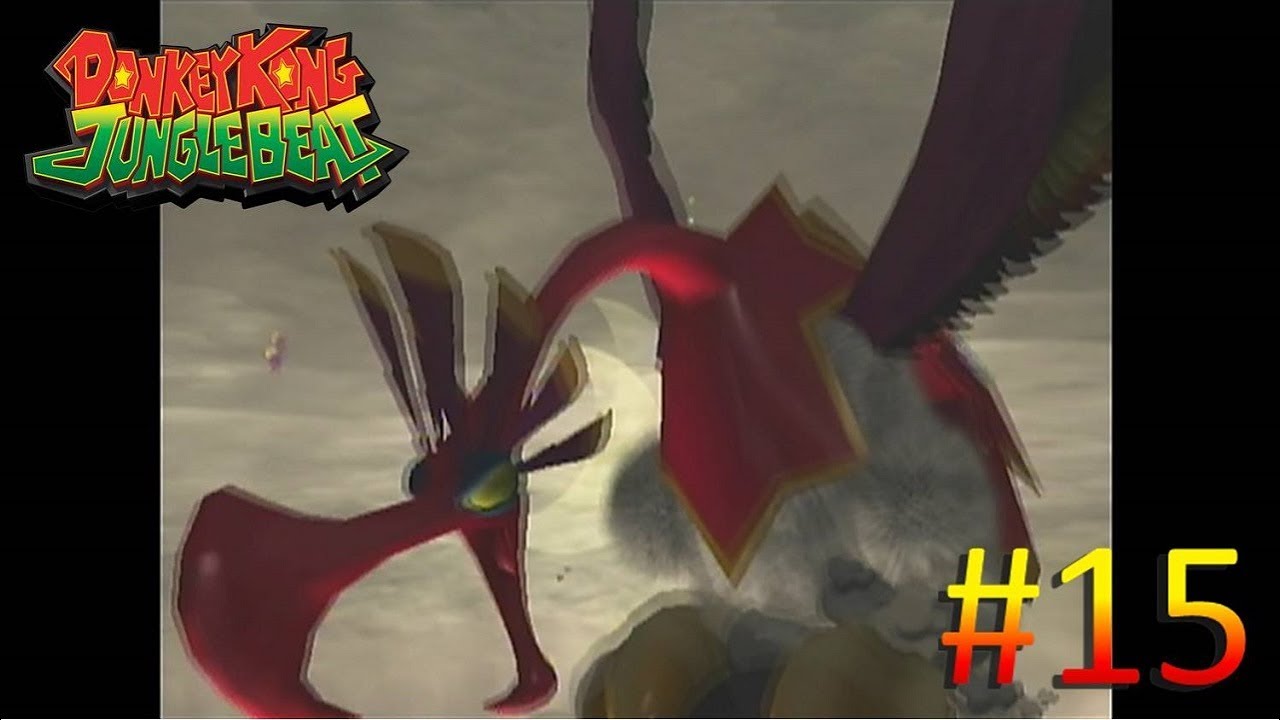 Thunder Roc Donkey Kong: Jungle Beat - Thunder Roc Boss Fight - YouTube