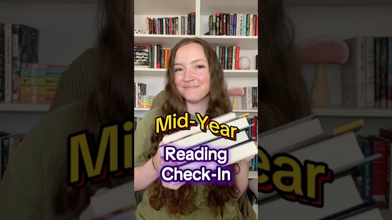 Mid-year reading check in! 📚 