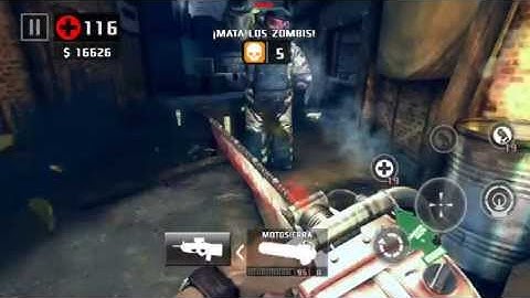 chainsaw dead trigger 2, motosierra dead trigger mk10