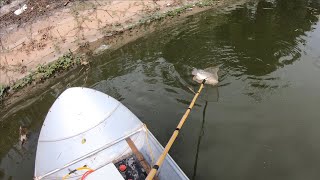 máy kích cá 20 fét thực tế trên sông / xiệt cá đánh thuyền hotline : 0367599567