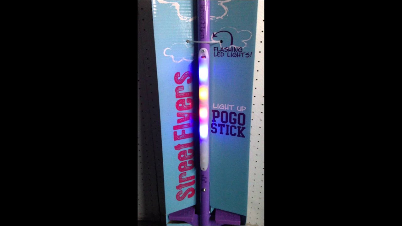 street flyer pogo stick led display youtube street flyer pogo stick