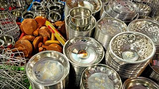 Stainless Steel Cookware Set Cheapest Price Items Steel & Plastic Items