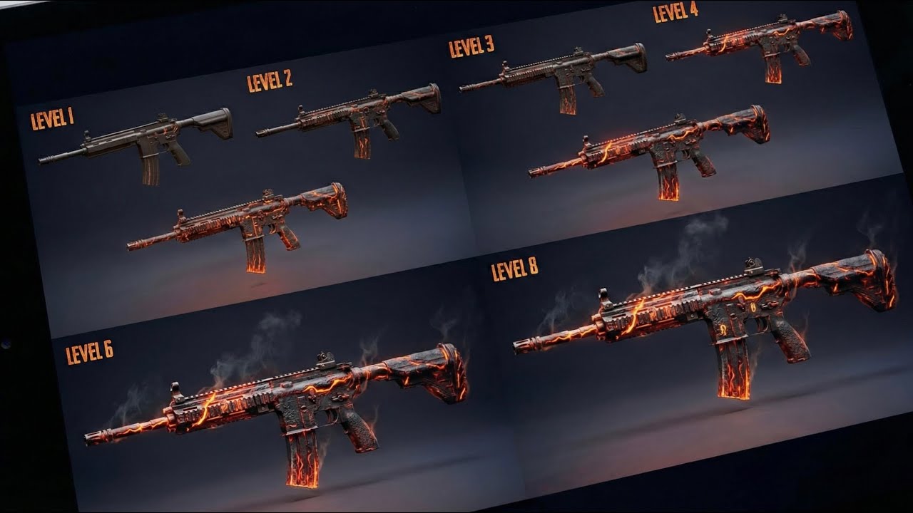 smoldering fury new m416 gun in 4.2 Update 
