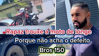 Bros 150 injeção eletrônica não carrega bateria, veja a dica de como encontrar o defeito 