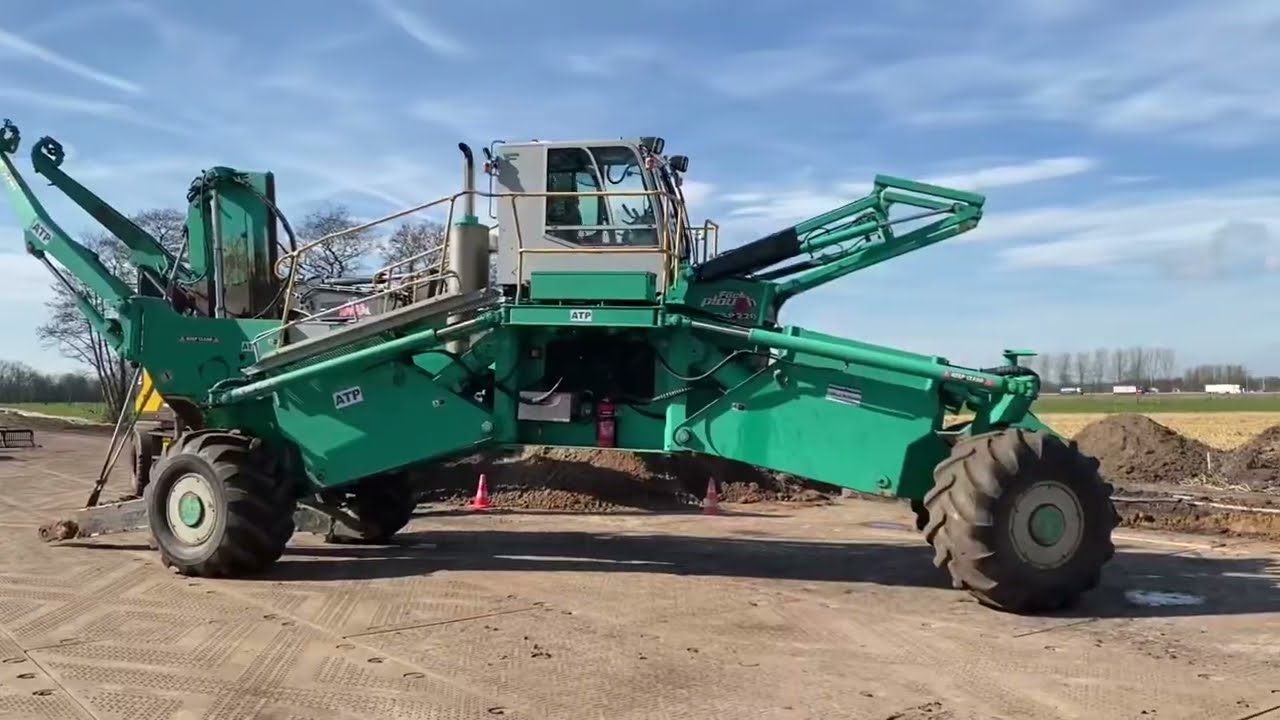 Installatie 8” aardgasleiding nabij Veeningen dmv grondverdringende techniek (ploegen)