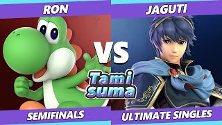 TAMISUMA 166 SSBU - Ron (Yoshi) Vs. Jaguti (Marth) Smash Ultimate Semifinals