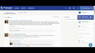 How to switch between students in Schoology on your computer (Somali)