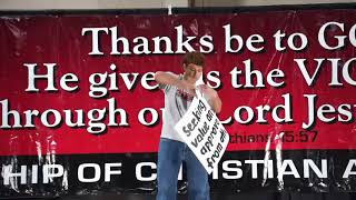 Cardboard Testimonies | Sharing the Victory Dinner 2025