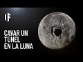 ¿Qué pasaría si cavamos un túnel que atraviese la Luna?