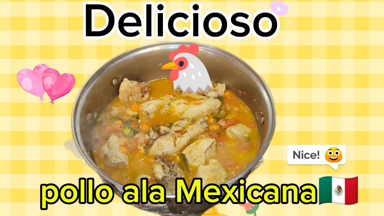 COCINANDO CON THAMAR......Delicioso pollo a ala mexicana🇲🇽#viral #cocina #video 