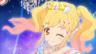 Aikatsu Stars Yume Nijino And Aria Futaba Pirouette Of The Forest Light Stage